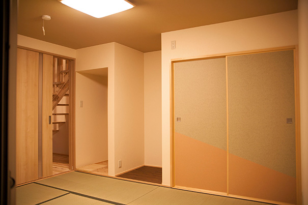木をふんだんに使った Small Home